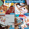 MAYJOYDIY US 1 Set PET Hollow Out Drawing Painting Stencils DIY-MA0005-14-6