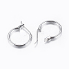 Brass Hoop Earrings X-KK-E720-01P-2