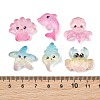 Sea Animals Transparent Resin Cabochons RE-CBAA0C5-03-3