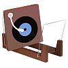 Acrylic Record Album Display Stands ODIS-WH0017-105B-1