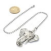 Elephant Tibetan Style Alloy Ceiling Fan Pull Chain Extenders FIND-JF00113-3