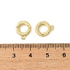 Brass Ring Clasps KK-CBA9CBD-09G-3