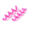 Handmade Polymer Clay Spiral Beads FIND-Q122-01E-2