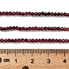 Natural Garnet Beads Strands G-RM2025-18-2mm-5