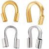 140Pcs 2 Colors Iron & Brass Wire Guardian and Protectors Sets FIND-CN0001-59-1