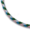 Adjustable Polyester Cord Braided Bracelets BJEW-Z085-01G-26-2