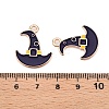 Halloween Theme Alloy Enamel Pendants ENAM-T020-07L-3