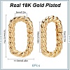 6Pcs Brass Spring Gate Rings KK-SC0005-71-2