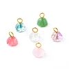 Glass Charms PALLOY-JF00809-1