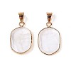 Natural Quartz Crystal Pendants G-N349-04I-G-4