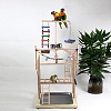 Wooden Pet Ladder Stand AJEW-GA0001-72-6