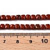 Natural Red Jasper Beads Strands G-N342-130-5