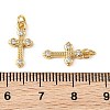 SHEGRACE Brass Micro Pave Clear Cubic Zirconia Pendants XGRQ2O081-451G-3