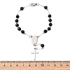 304 Stainless Steel Link Chain Bracelets BJEW-A032-07P-01-3
