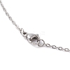 Stainless Steel Cable Chain Necklaces NJEW-JN04834-6