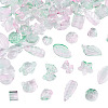 64Pcs Gradient Color Transparent Glass Beads GLAA-TA0003-48E-3