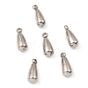 Anti-Tarnish 304 Stainless Steel Charms STAS-D061-04E-P01-2