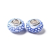 Opaque Resin European Beads RESI-C055-01G-2