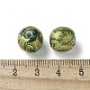 Handmade Gold Foil Glass Beads LAMP-P068-11C-2