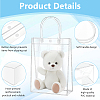 70Pcs PVC Gift Tote Bags ABAG-WA0001-06-4