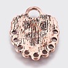 Eco-Friendly Zinc Alloy Hook Clasps PALLOY-WH0031-02R-4