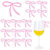 40Pcs Acrylic Wine Glass Charms AJEW-HY0002-52A-01-1