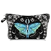 Butterfly Print Linen Cosmetic Zipper Pouches PW-WG8E7F0-03-1