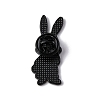 Rabbit Enamel Pins JEWB-D300-02EB-03-2