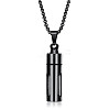 316L Surgical Stainless Steel Urn Ashes Pendants BOTT-PW0001-003A-EB-1