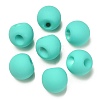 Rubberized Acrylic Beads OACR-G012-05C-1