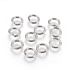 304 Stainless Steel Open Jump Rings X-STAS-P212-25P-16-1