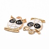 Alloy Enamel Pendants ENAM-B054-02G-02-3