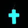 Synthetic Luminous Stone Dyed Pendants G-H308-06P-04-2
