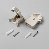 Aluminum Folding Hideaway Coat Hooks FIND-WH0173-526C-2