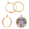 2Pcs 304 Stainless Steel Locket Pendants STAS-UN0063-24-1