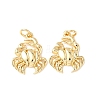 Brass Pendants KK-C143-46G-G02-1