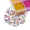 19200Pcs 24 Colors 12/0 Glass Seed Beads SEED-YW0001-87-3
