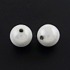 Spray Painted Acrylic Beads MACR-Q154-20mm-001-2