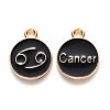 Alloy Enamel Pendants LS-X-ENAM-S124-01B-08D-1