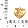 304 Stainless Steel Enamel Pendants STAS-P430-03A-G02-3