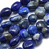 Natural Lapis Lazuli Beads Strands G-O186-B-17-1