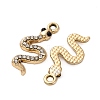 Alloy Rhinestone Pendants PALLOY-S052-07G-2