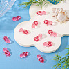 12Pcs Luminous Translucent Resin Sea Animal Cabochons RESI-TA0004-56D-4