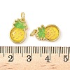 Brass Resin Pendants KK-C110-24G-G-3