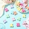 28Pcs 7 Colors Cherry Food Grade Eco-Friendly Silicone Focal Beads SIL-CJ0003-19-5