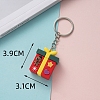 PVC Plastic Keychain PW-WG3A7B9-21-1