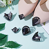 Gorgecraft 6Pcs 3 Style Alloy Shoes Creases Protector FIND-GF0004-89B-4