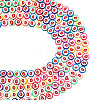 Handmade Polymer Clay Beads CLAY-CD0001-06-1