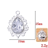 Glass Rhinestone Pendants FIND-WH0021-91S-02-1