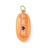 304 Stainless Steel Enamel Pendants LS-STAS-A131-02A-G-1